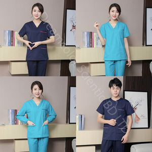 Delantal médico desechable para hospitales y clínicas, delantal a prueba de agua, uniforme Unisex de Bangladesh, polietileno no tejido de alta calidad - Product Image 6