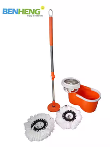 360 độ xoay có thể tháo rời và có thể giặt xoay ma thuật sợi nhỏ lau với chia tách quay xô với Máy vắt - Product Image 5