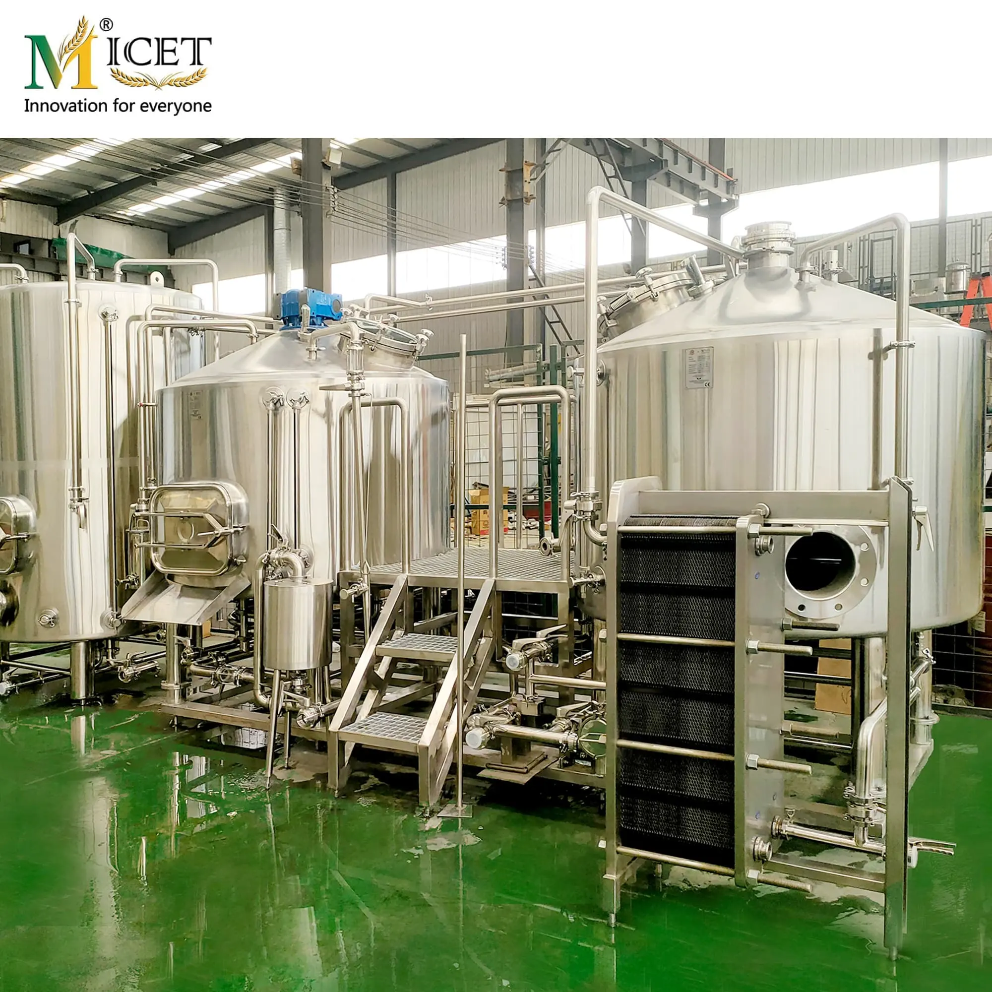 Mikro endüstriyel Kombucha bira bira ekipmanları