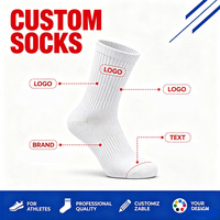 Calcetines Deportivos Personalizados para Hombre, Diseño Jacquard, Logotipo Personalizado, Color Negro, Venta al Por Mayor