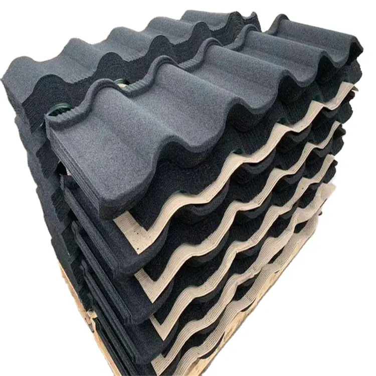 Modern Chinese Design Style Waterproof Roofing Tiles Asphalt Shingle Tiles Building Material Plain Roof Tiles Project Solutions