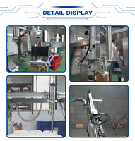 Machine de remplissage de liquides semi-automatique à pompe à engrenages avec pesage et localisation visuelle pour fûts de 200L, dotée d'un écran tactile PLC, fournie directement par l'usine
