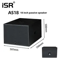Haut-parleur de scène multifonctionnel actif/passif haute puissance en bouleau série TAS12 pour salle de conférence et salle de réunion, avec subwoofer intégré