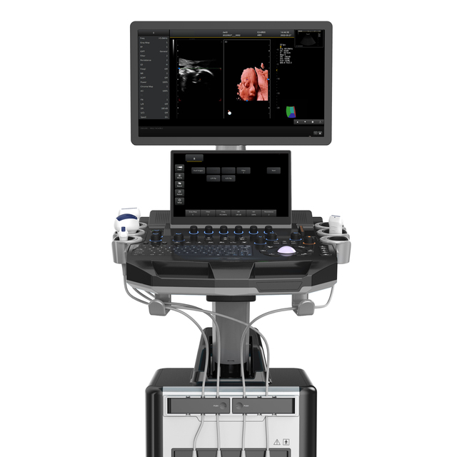 Discounted New Product Fully Digital Cart Color Doppler Ultrasound Diagnostic Instrument + Optional Two Probes MSLCU10 Equipment
