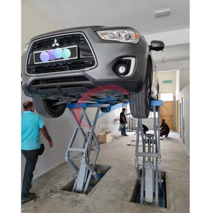 Ascenseur hydraulique de ciseaux de voiture de 1.8m 3000kg 4000kg à vendre équipement de levage automatique de voiture de garage mobile debout libre - Product Image 3