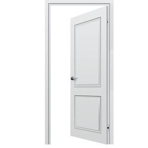 <span class=keywords><strong>Porte</strong></span> intérieure WPC gravée anti-humidité avec garniture décorative, personnalisée par l'usine Oufei Group Chine - Product Image 1