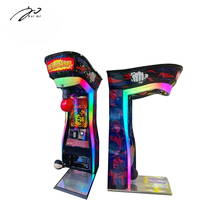 Machine de jeu de poinçonnage à pièces Dragon Fist, équipement d'arcade de boxe de mesure de force avec garantie d'un an