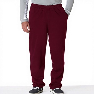 Custom High Quality Unisex Casual Elastic Waist Men's Winter Solid Color Waterproof Eco-Friendly Sweatpants Cotton Gym Sports - Product Image 1