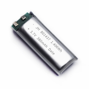 תעודת kc נטענת 3.7v 801437 l-ion gps גפ אוזניות <span class=keywords><strong>370mah</strong></span> ליתיום פולימר חבילה 500 מחזורים 1 שנה - Product Image 2