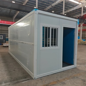 Container Pieghevole in Acciaio da 20 Piedi, Struttura Durevole, Prefabbricato Portatile per Centri Commerciali e Negozi al Dettaglio - Product Image 4