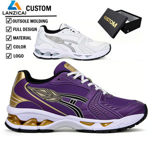 Chaussures de sport décontractées unisexes respirantes en maille pour l'été – Baskets de sport et de gym respirantes – Chaussures de course personnalisées pour hommes - Product Image 1