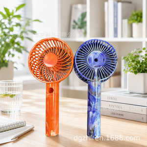 Coque de mini-ventilateur en plastique Zr0871, impression par transfert d'eau, traitement personnalisé avec matériaux fournis - Product Image 2