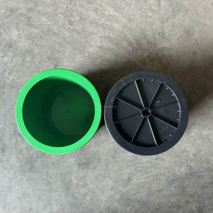 Plastique béton 175x185x150mm pour moules de coulée de ciment de test moules d'imperméabilité pour les plastiques d'équipement de test - Product Image 2