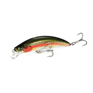 Schwimmender Minnow 66mm 6g Wobbler-Köder zum Angeln, Bass-, Lachs- und Forellenangeln, <span class=keywords><strong>Chatterbait</strong></span> Jerk-Köder Crank Shad - Product Image 4