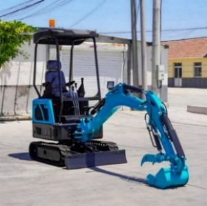 Fabrieksdirecte prijs minigraafmachine 1 ton Stage V motor verstelbare bulldozerblad voor bouwwerkzaamheden van huisfunderingen - Product Image 1