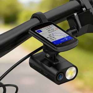 Support de vélo 2 en 1 pour ordinateur de vélo, support de vélo pour <span class=keywords><strong>Garmin</strong></span> <span class=keywords><strong>Edge</strong></span> Varia, support de chronomètre, accessoires - Product Image 3