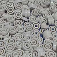 Roulement à billes à gorge profonde en céramique blanche ZrO2 R6 2RS de haute précision, directement du fabricant, acceptant les commandes OEM
