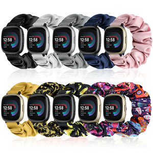 Correa de reloj Scrunchie de venta directa de fábrica para <span class=keywords><strong>Fitbit</strong></span> Versa 4/<span class=keywords><strong>Fitbit</strong></span> Sense 2/<span class=keywords><strong>Fitbit</strong></span> Versa 3/<span class=keywords><strong>Fitbit</strong></span> Sense - Product Image 1