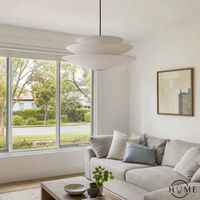 Lampe suspendue en lin ou en papier de designer, en promotion, abat-jour décoratif pour lampes suspendues, lampe suspendue populaire