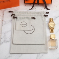 Pochette de luxe écologique personnalisée en coton pour portefeuille, parfum, chaussures, sac à main, sac anti-poussière avec logo sérigraphié réutilisable, cadeau artisanal