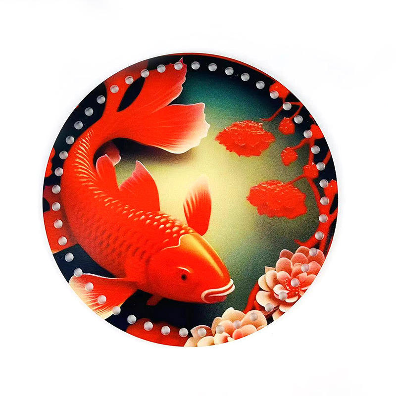 ปลาคาร์ฟสีแดงกลม