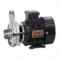 Pompe à eau centrifuge horizontale électrique monophasée OEM en acier inoxydable pour le traitement des eaux usées 380V