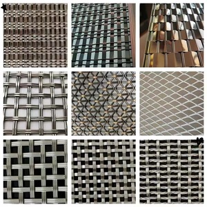 Voilage décoratif en maille <span class=keywords><strong>métallique</strong></span> dorée, argentée ou bronze sur mesure pour plafond d'hôtel, écran de séparation en fil <span class=keywords><strong>métallique</strong></span> - Product Image 6