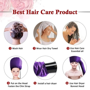 <span class=keywords><strong>Bonnet</strong></span> chauffant portable pour cheveux avec logo personnalisé, <span class=keywords><strong>bonnet</strong></span> pour cheveux, sèche-cheveux, soin profond et séchage, <span class=keywords><strong>bonnet</strong></span> chauffant pour sèche-cheveux - Product Image 6