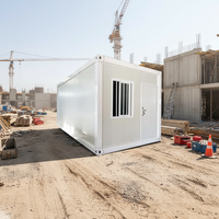 Maison conteneur préfabriquée modulaire moderne pour hôtels et hôpitaux, 40 pieds, maisons portables détachables, maison conteneur 2 ou 3 chambres