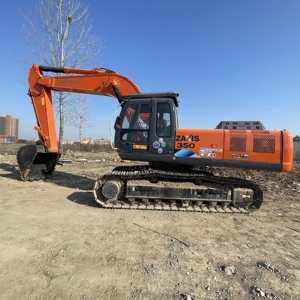 Excavadora de orugas Hitachi ZAXIS 350-5G 350-3G usada de 35 toneladas con motor de núcleo y componentes PLC Maquinaria de segunda mano - Product Image 2