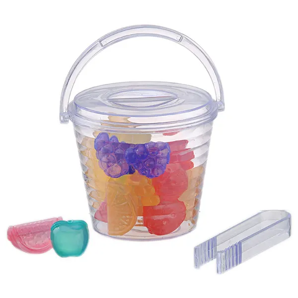 ice bucket with tongs and plastic ice cubes beer cooler wholesale