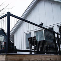 YL METAL Garde-corps en câble métallique inoxydable de qualité supérieure pour balcon, garde-corps de terrasse et porche, 42 pouces