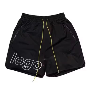 Wholesale Letter Printed <b>Basketball</b> Running Gym Mesh <b>Shorts</b> Pants Hip Hop Loose Streetwear <b>Men's</b> Casual Rhudeing <b>Shorts</b> for <b>Men</b> - Product Image 4