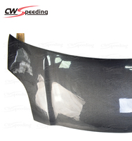 Capot moteur en fibre de carbone style OEM pour kit carrosserie Toyota Yaris 2008-2013