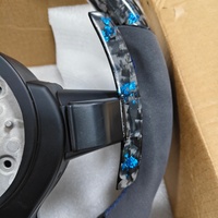 Volant en carbone forgé sur mesure pour BMW Série 3 et 5 F30 F20 E90 E70 F31 F35 F11 F18 F34 F80 F82 F92 F93 F83