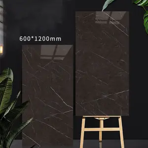 Hot Sale 60x60 60x120 Porcelanto Glossy Ceramic Tile For Floor Standard White Marble Porcelain Tiles