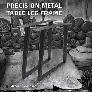 Tùy Chỉnh Thép Không Gỉ Chân Đồ Nội Thất Kim Loại Bảng Cơ Sở Bàn Ăn Chân Cho Phòng Khách Hội Thảo & Bệnh Viện Ứng Dụng - Product Image 3