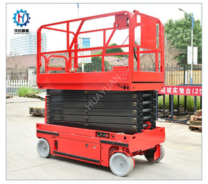 Andamio eléctrico plegable Plataforma elevadora de tijera Precio Andamio eléctrico Andamio de elevación eléctrica - Product Image 2