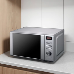 High Quality 20L 230V/50HZ Mechanical Control Stainless Steel Countertop Microwave Oven Kitchen Appliance 700W Child Kitchen Mic - Product Image 5