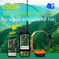 Traceur GPS pour chiens 2025 en plastique avec alerte sonore, localisateur de montagne, étanche IP68, compatible Bluetooth pour chiens 4G/GPRS