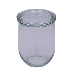 Lọ Đựng Thực Phẩm Mật Ong Mứt Nước Trái Cây <span class=keywords><strong>Weck</strong></span> Đức Tùy Chỉnh Hộp Đựng Chai Thủy Tinh Kín Có Nắp Đậy Thủy Tinh Và Nắp Kẹp - Product Image 3