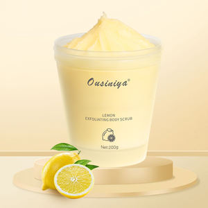 Exfoliante Corporal de Marca Privada, Cuidado Orgánico de la Piel, Hidratante y Exfoliante, Nutritivo e Iluminador, Exfoliante Corporal de Limón - Product Image 4