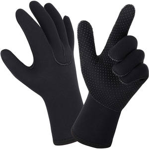 Sarung Tangan Neoprene Menyelam 3Mm, Sarung Tangan Pakaian Selam Antiselip, Sarung Tangan Air Lima Jari untuk Memancing, Berenang, Berlayar - Product Image 2