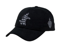 China 6 paneles de algodón negro liso en blanco Flex ajustable banda elástica para el sudor ajuste barato gorra deportiva de béisbol sombrero