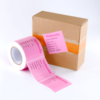 Etiquetas Adhesivas Personalizadas de Fábrica, Etiquetas de Envío Logístico Directo, Multicolores, Resistentes al Agua, en Rollo