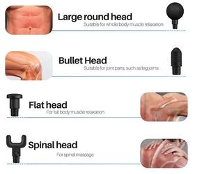Masajeador Corporal Eléctrico Inalámbrico <span class=keywords><strong>Phoenix</strong></span> A2 para Tejido Profundo, Equipo Deportivo <span class=keywords><strong>de</strong></span> Vibración, <span class=keywords><strong>Pistola</strong></span> <span class=keywords><strong>de</strong></span> Masaje Muscular <span class=keywords><strong>de</strong></span> Percusión - Product Image 4