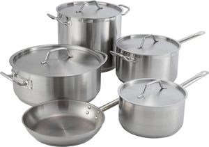 25QT Commercial Stainless Steel Brazier/Braising <b>Pot</b> Heavy-duty Large <b>Induction</b> Saucepan Eco-Friendly Soup Cooking <b>Pots</b> - Product Image 3