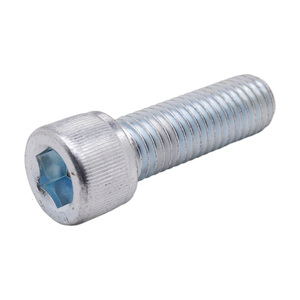 Vis à tête hexagonale DIN912 en acier au carbone, boulon Allen, placage zinc bleu-blanc pour fixation de moules de machines - Product Image 2