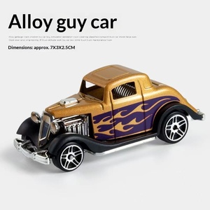 ชุดตกแต่งโมเดลรถของเล่นโลหะวินเทจคุณภาพสูงขนาด <span class=keywords><strong>1</strong></span>:<span class=keywords><strong>64</strong></span> สำหรับเด็กผู้ชายอายุ 0-24 เดือน ของขวัญ - Product Image 3