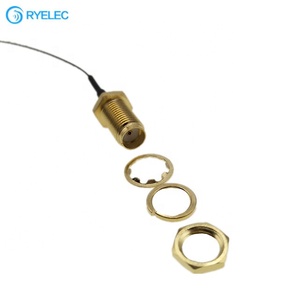 Câble d'antenne WiFi U.FL Mini PCI vers SMA personnalisé en usine, connecteur RF UFL MHF4 SMA femelle 0,81 mm - Product Image 2
